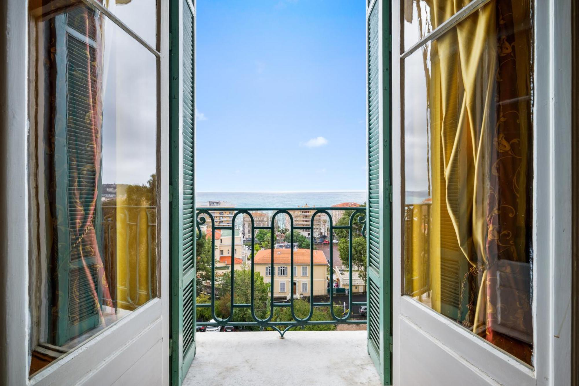 Le Coq Tersling - Residential Parking - Ac - Sea View Lejlighed Menton Eksteriør billede