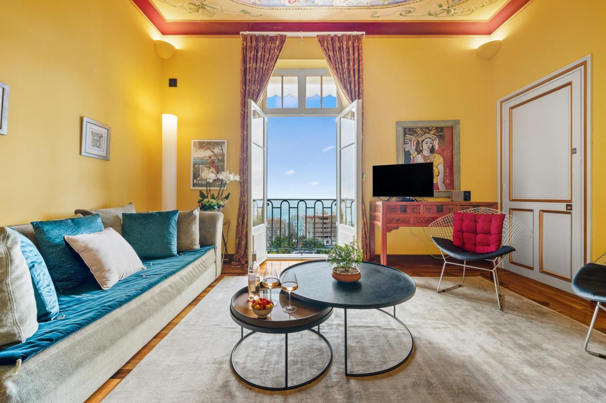 Le Coq Tersling - Residential Parking - Ac - Sea View Lejlighed Menton Eksteriør billede